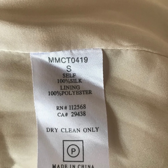 MM couture Miss Me 100% silk boho tank top S